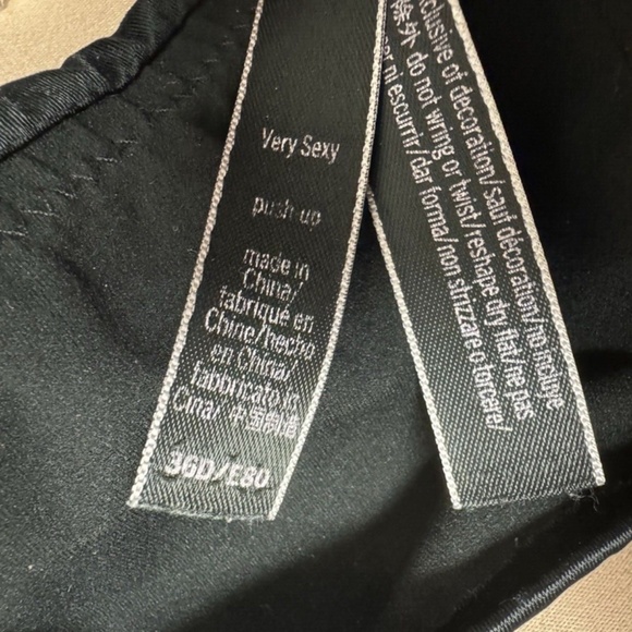 Victorias Secret,Woman,2 bra set $15 Each,Black Sz 36D,Beige Sz 38C,Push Up.! - Picture 9 of 10